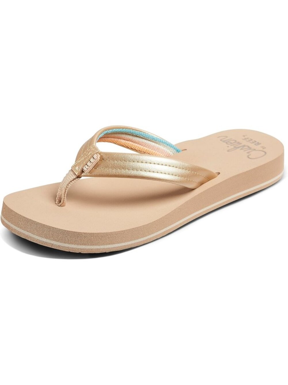 Women's Gold Cushion Breeze Flip Flop Sandals Sunrise comfortable Casual